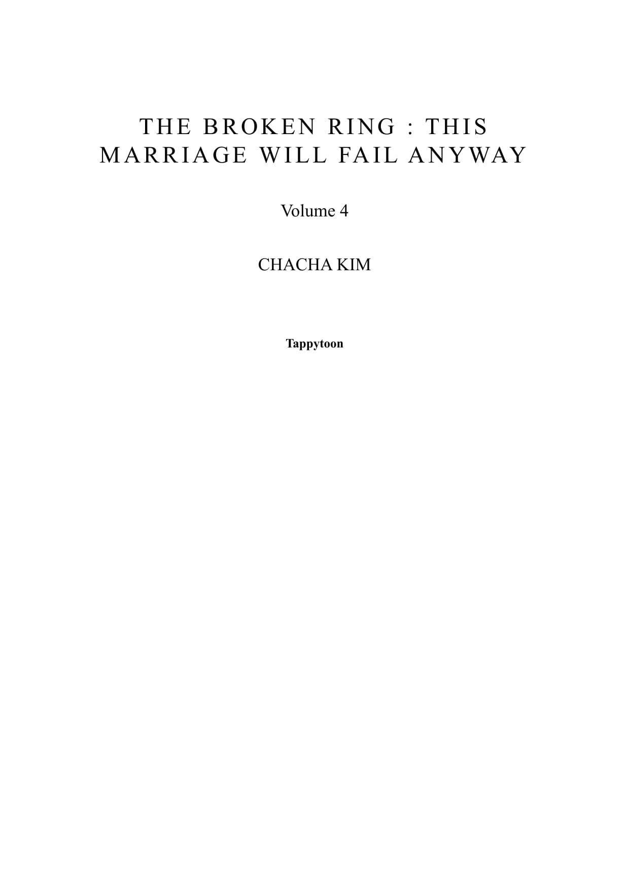 The Broken Ring This Marriage Will Fail Anyway